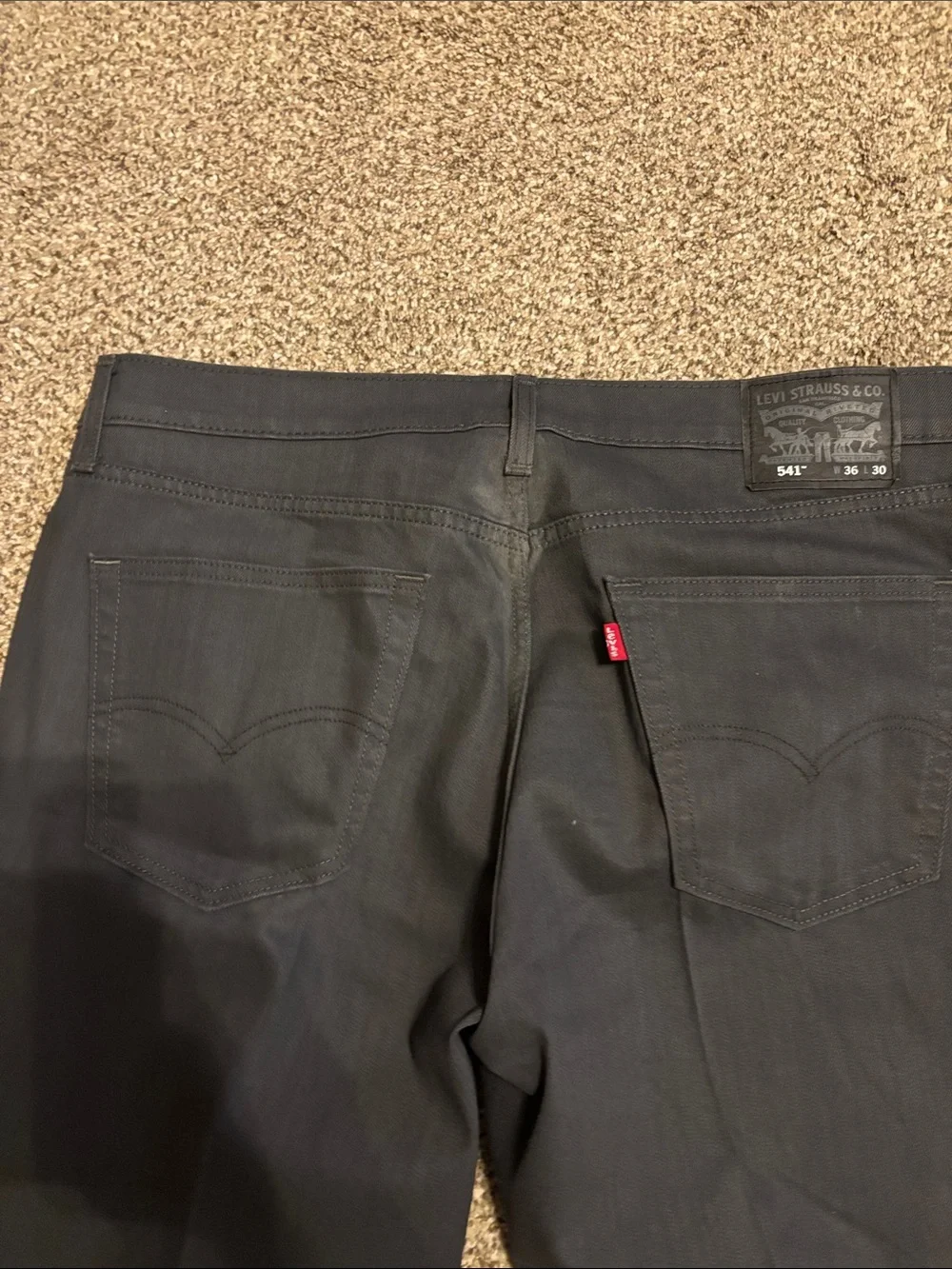 Levi's 541 Straight Leg Pants in Black